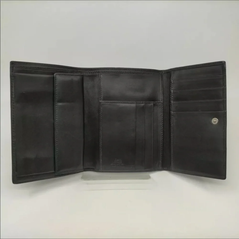 Versace Black Leather Wallet